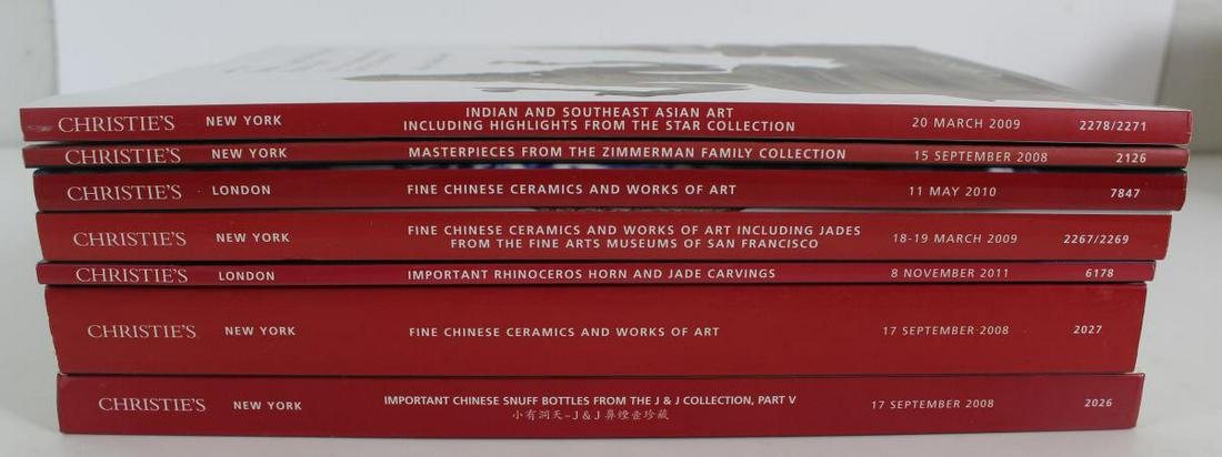 Collection of (7) Christie's NY Catalog Books (1 of 8)
