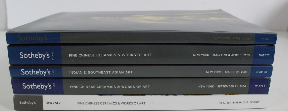 Collection of (5) Sotheby's Catalog Books (1 of 6)