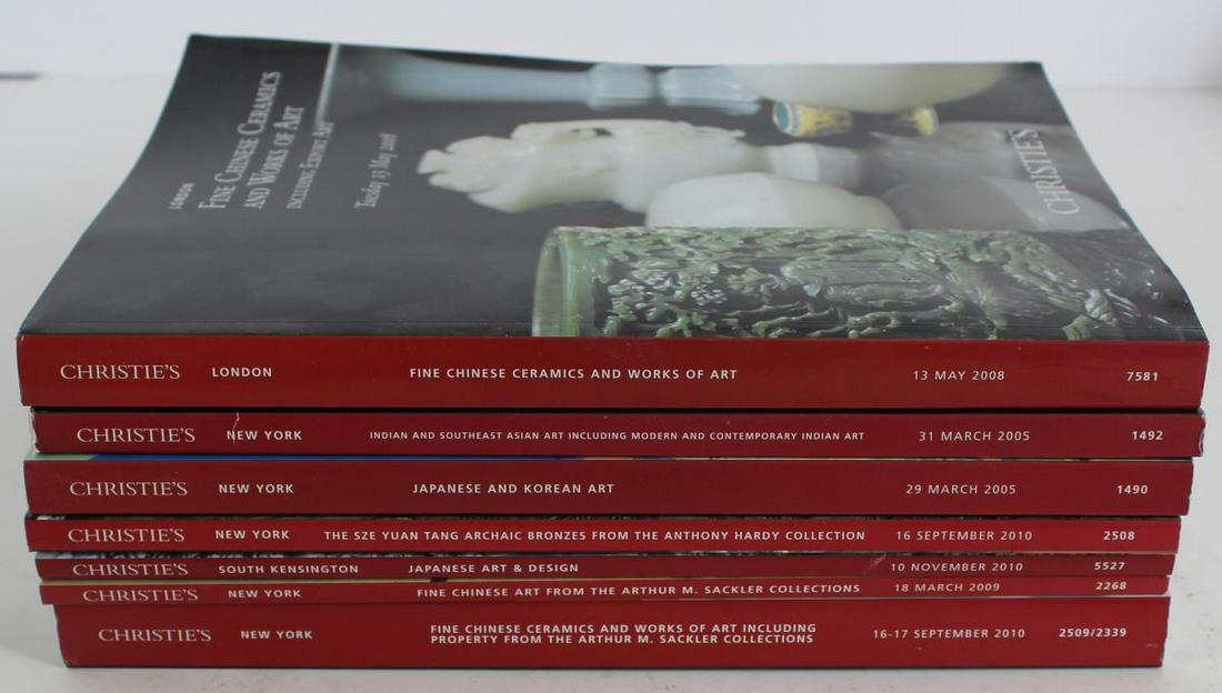 (7) Christies Misc. Asian Art Catalogs (1 of 8)
