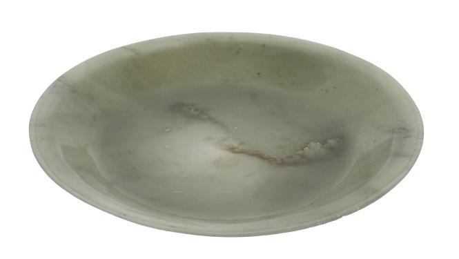 Chinese Translucent Green Jade Dish (1 of 4)