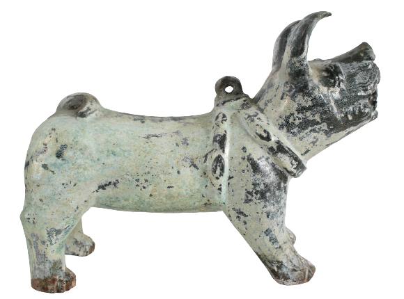 Chinese Han Style Earthenware Dog (1 of 9)