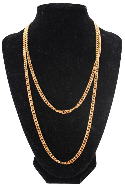 Beautiful 18K Gold 40" Chain, 79 Grams (1 of 9)
