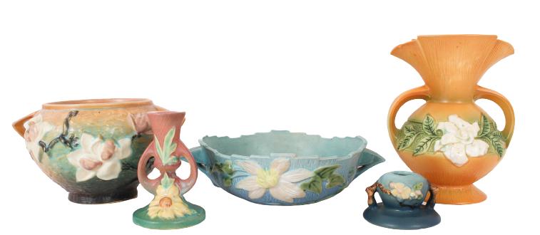 (5) Pc Collection of Roseville Pottery (1 of 8)