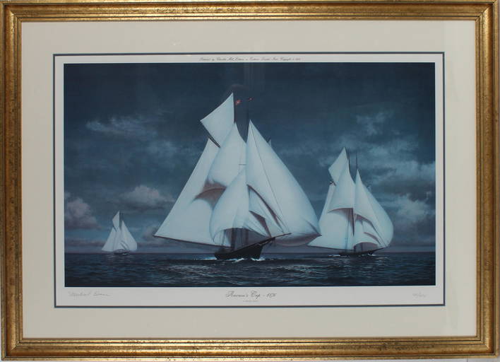 Michael Keane (american 1948 2015) Lithograph