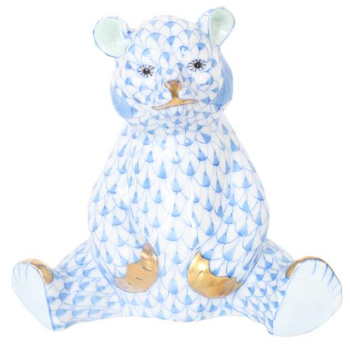 Herend Hungary Porcelain Seated Bear Figurine (1 of 9)