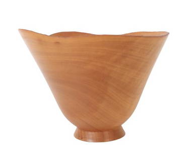 Paul Maurer (20th/21st C) American, Wood Bowl: Turned wood (Madrone) bowl. Signed dated 2011 and numbered 18/45. All of Maurers works are made from fallen wood. Size: 6 1/4 x 4 1/4 in.