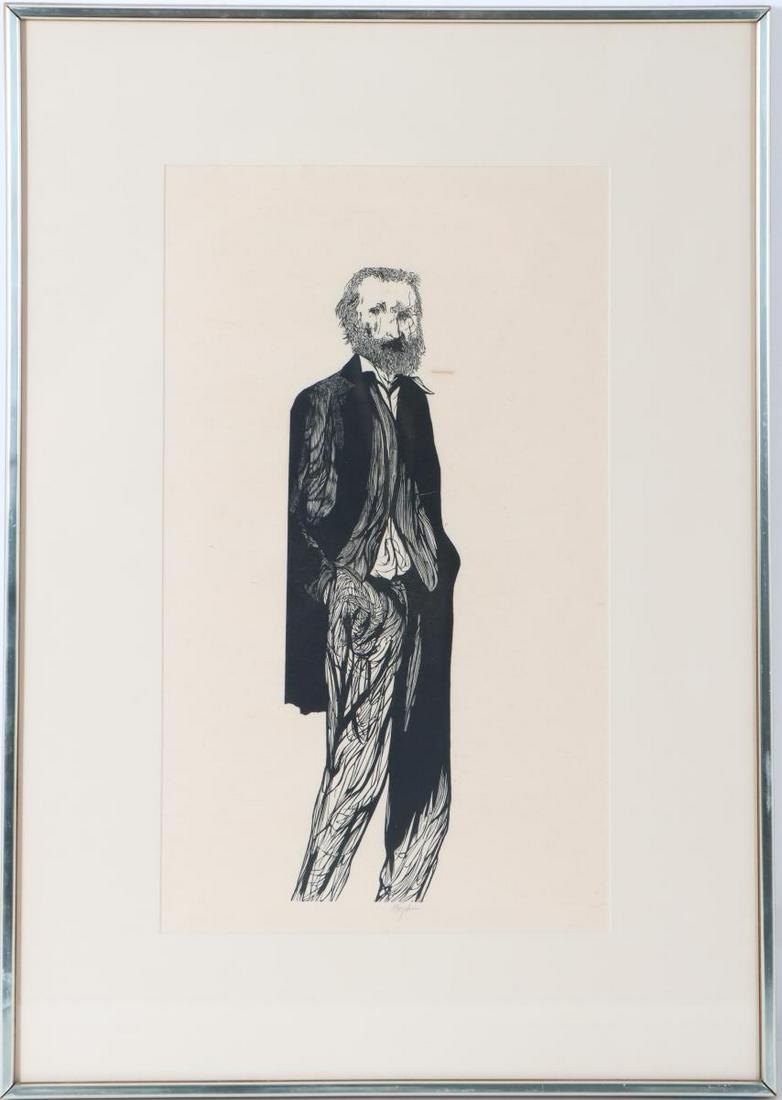 Leonard Baskin (1922-2000) Amer, Wood Engraving (1 of 8)