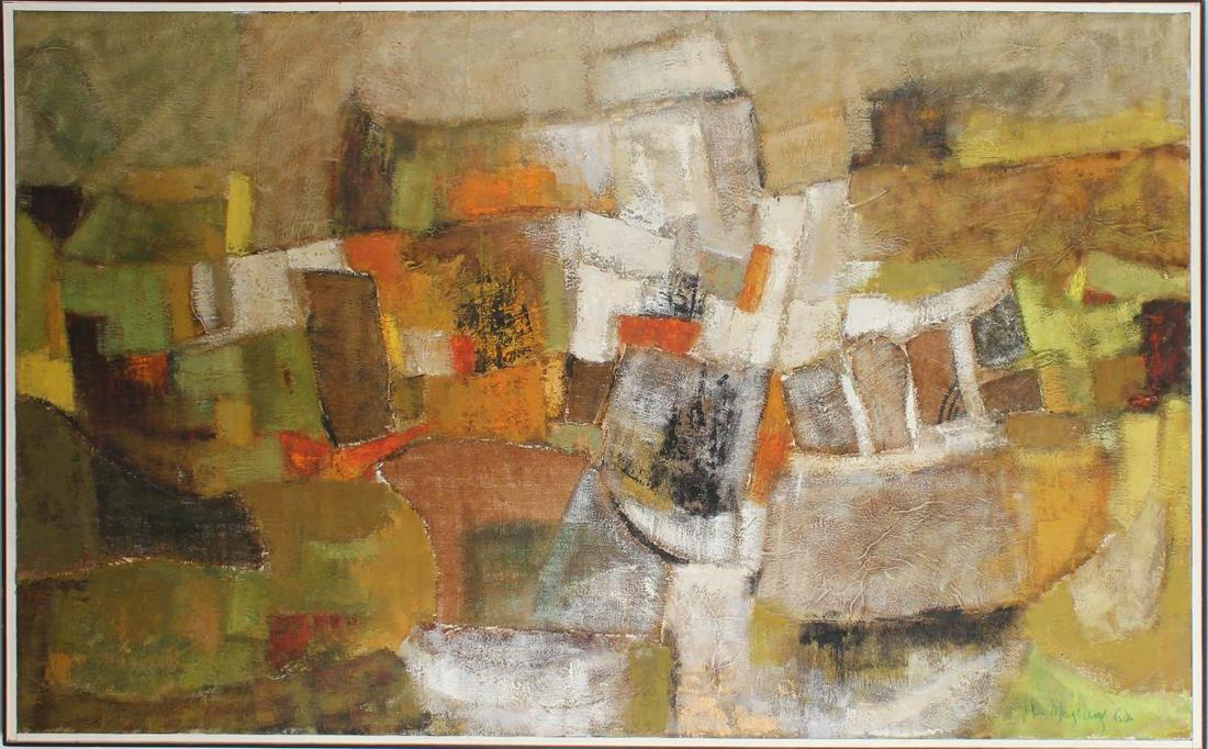 John Maziarz (1934-2008) American, Oil/Canvas (1 of 4)