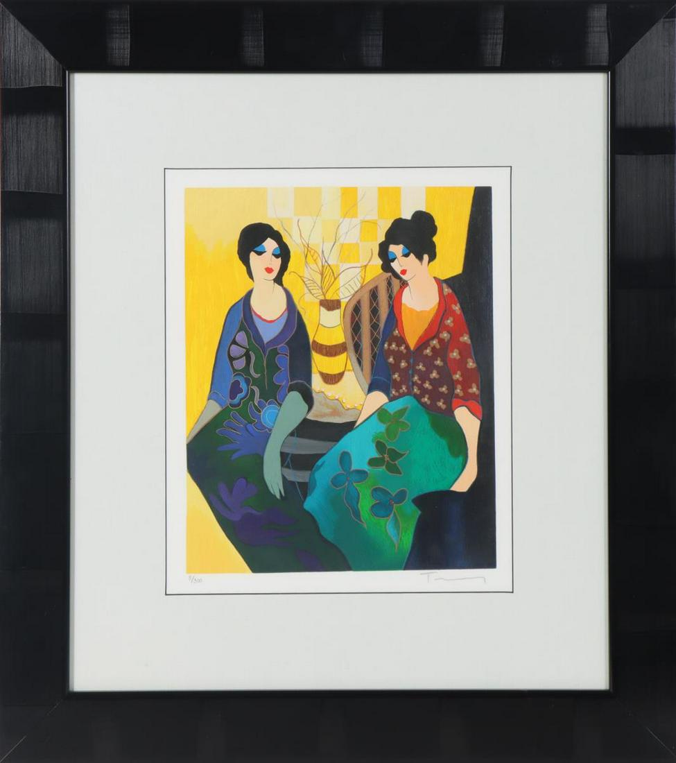 Itzchak Tarkay (1935-2012) Israeli, Lithograph (1 of 5)