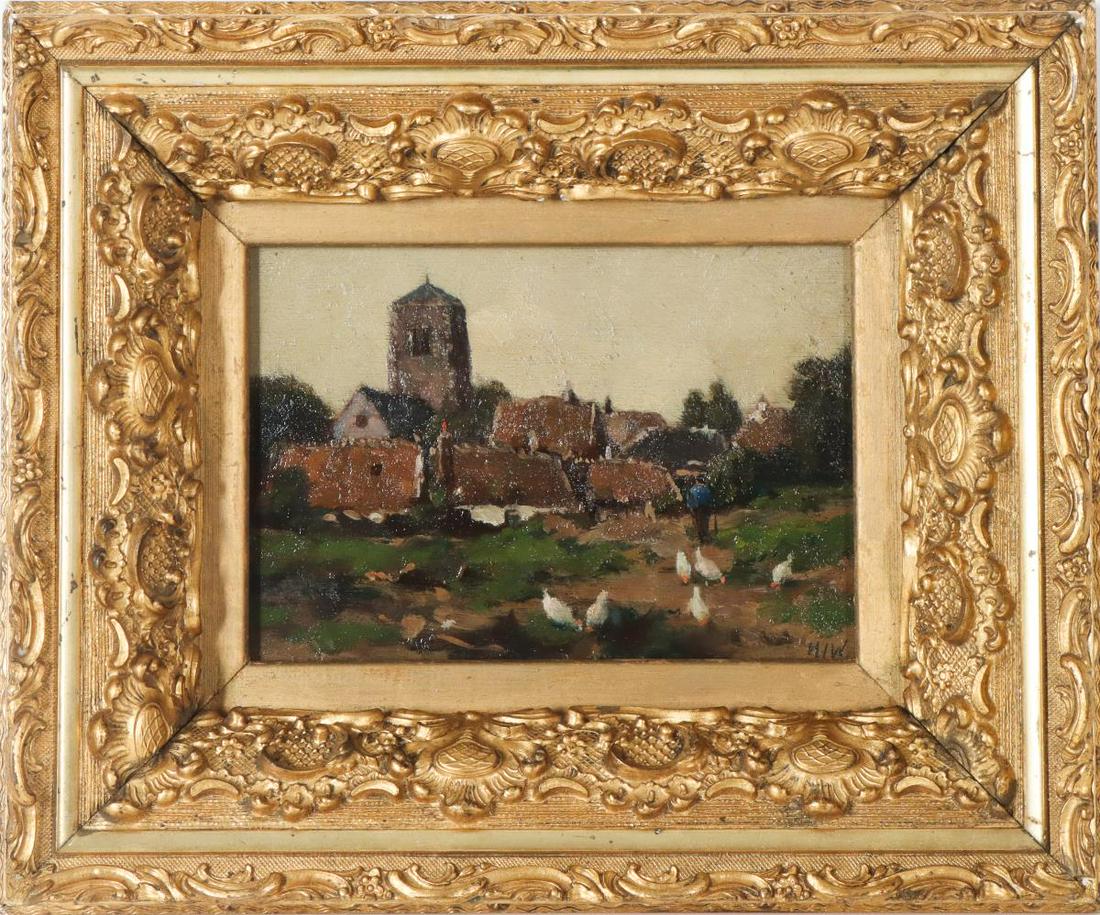 Hendrik Jan Wolter (1873-1952)  Dutch, Oil/Panel (1 of 5)