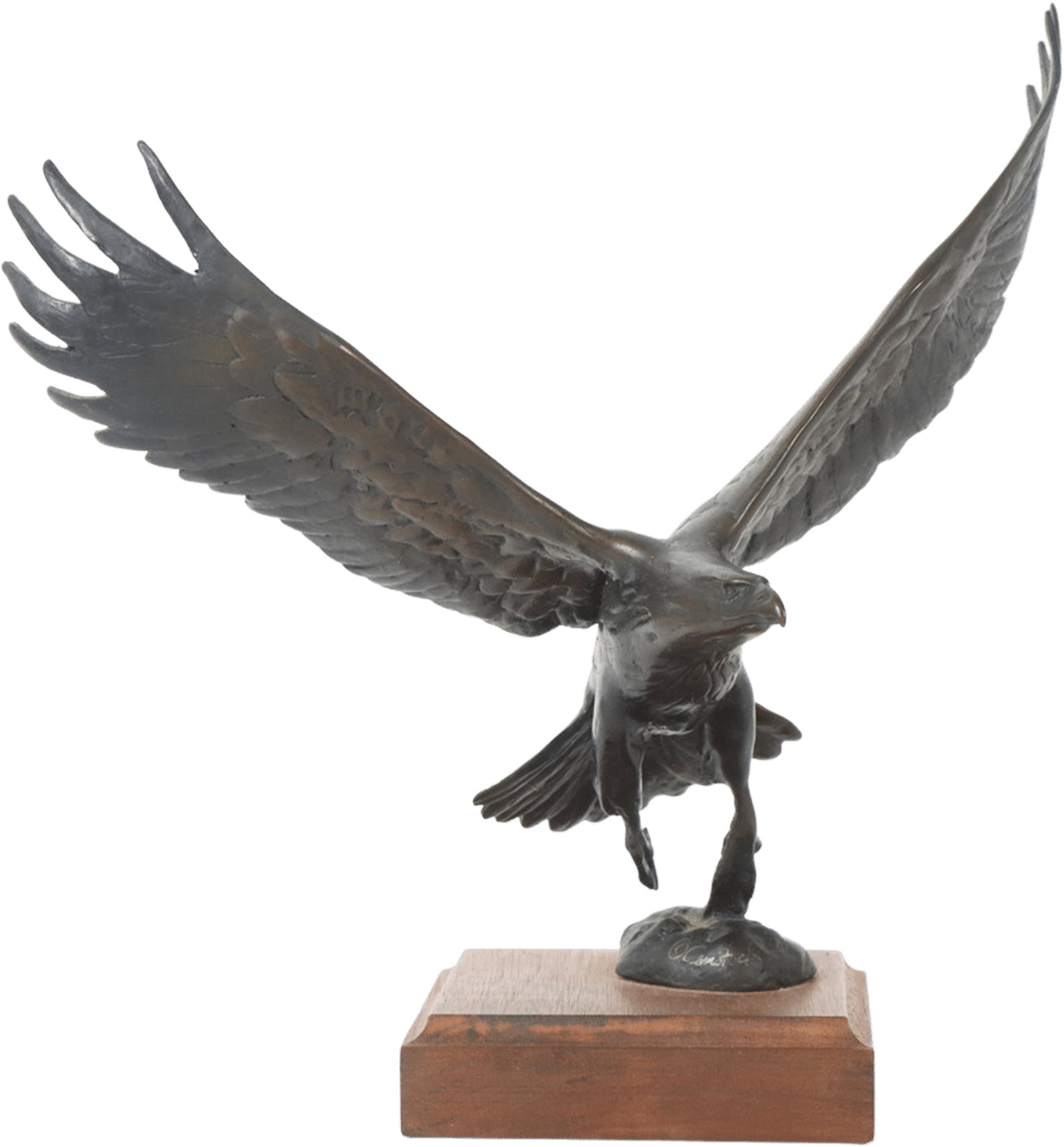 Chester Comstock (20th/21st C) USA, Bronze Eagle (1 of 14)