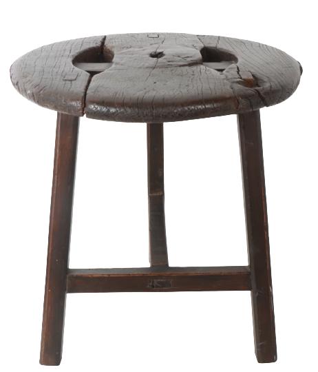 Antique Chinese Wooden Stool (1 of 12)