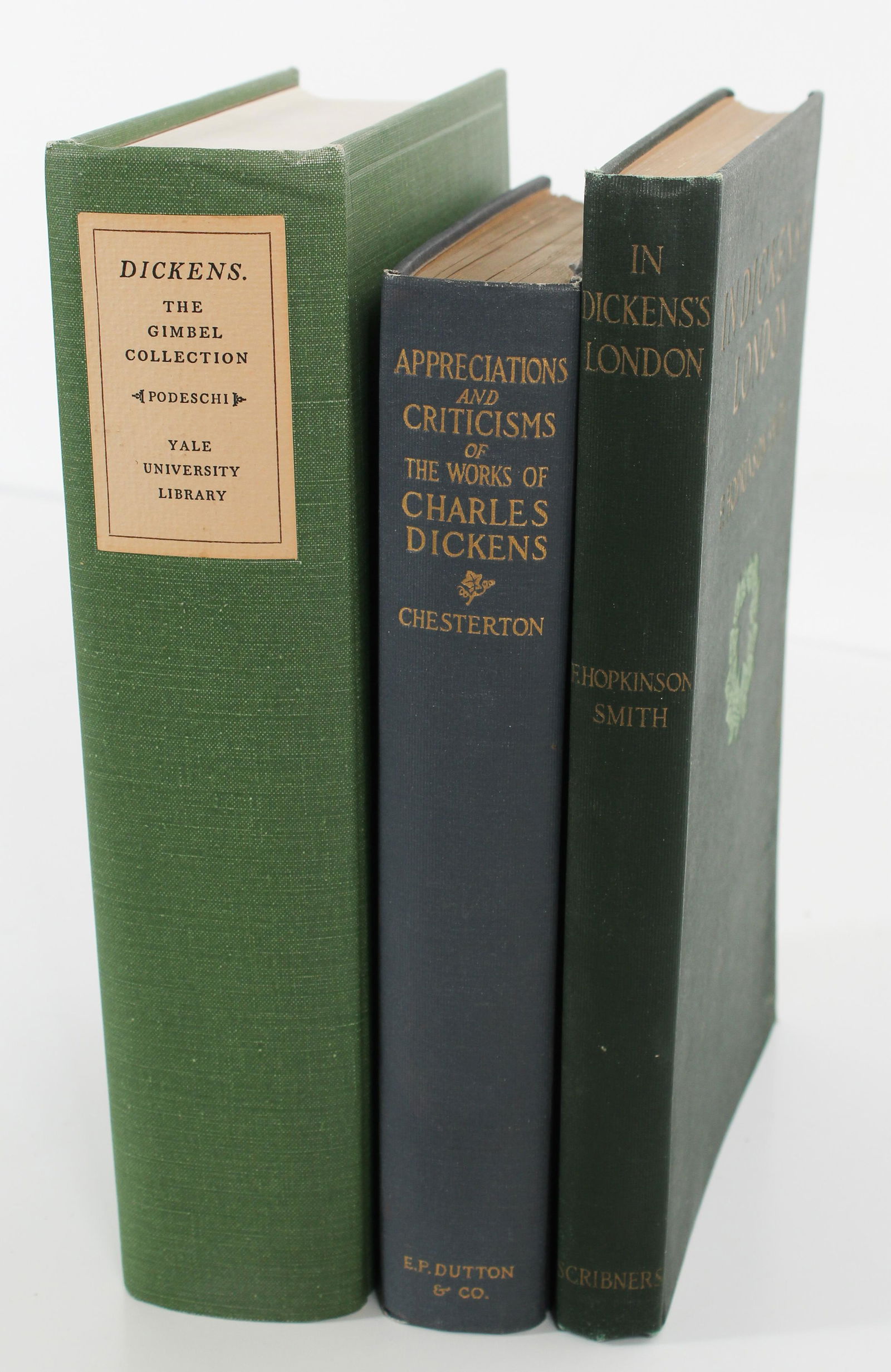 Three Books about Dickens, 1911, 1916, 1980 (1 of 10)