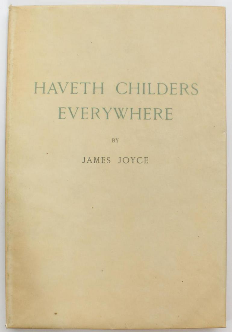 James Joyce, Haveth Childers Everywhere 1930 (1 of 12)
