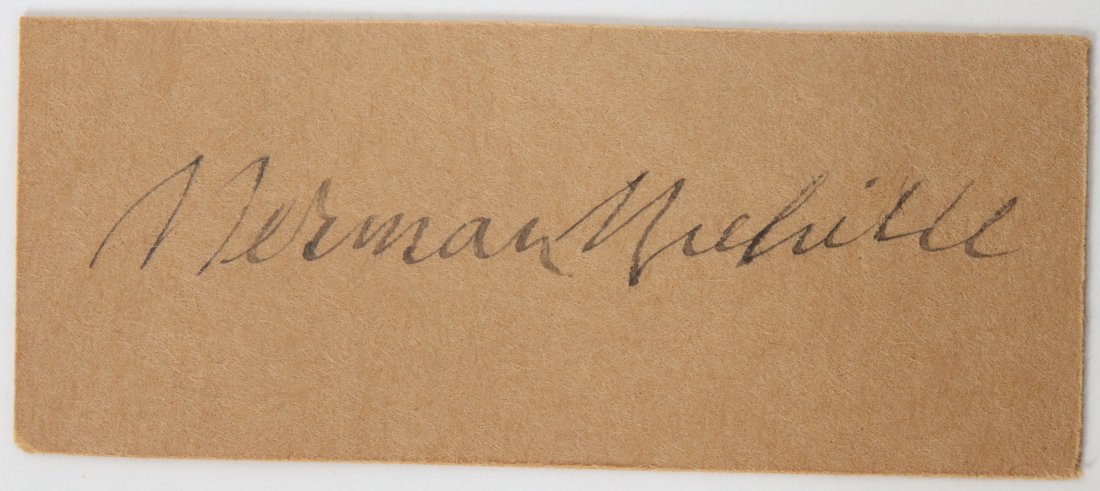 Rare Herman Melville Autograph (1 of 1)