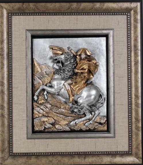 20th C. Wall Art of Napoleon on Horseback (1 of 3)