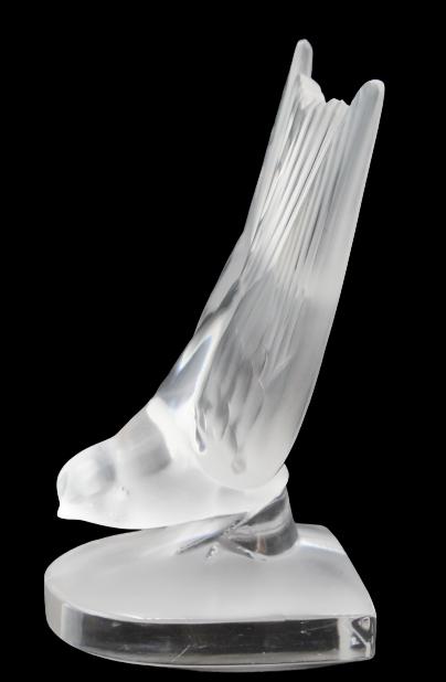 Lalique Crystal Hirondelle Swallow Bird Figure (1 of 10)