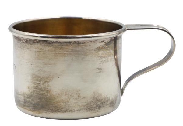 Gorham Sterling Silver Cup 2ozt: Size: 4 x 2 3/4 x 2 in.