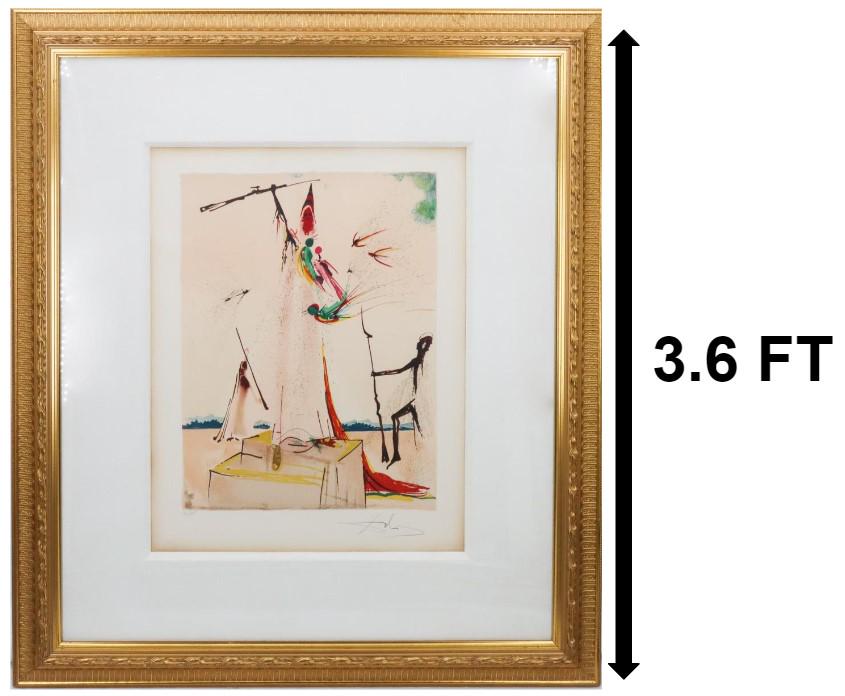 Salvador Dali (1904 - 1989) Spanish, Lithograph (1 of 8)