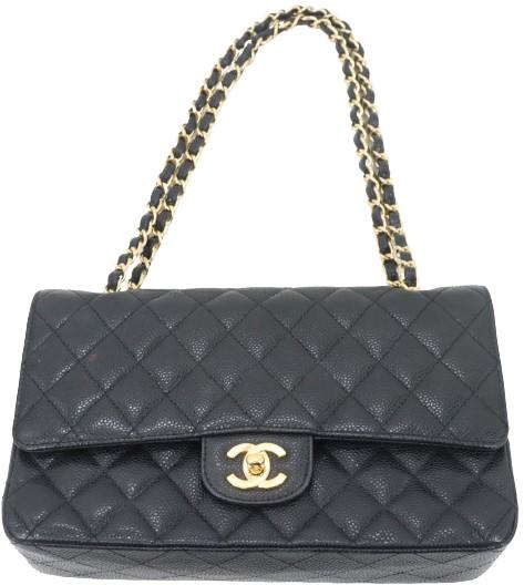 Chanel Black Leather Handbag (1 of 17)