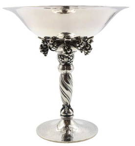 Exquisite Jensen Grapevine Sterling Compote 18 ozt