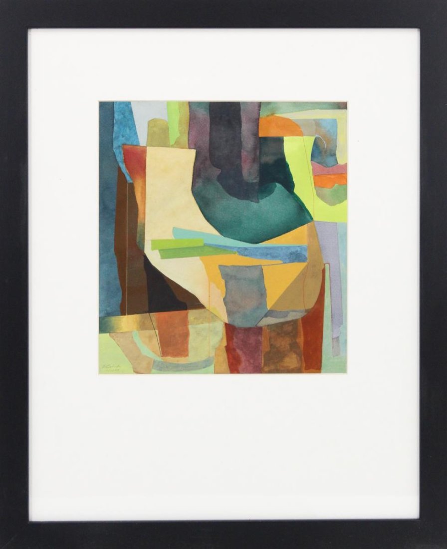 Darrell Crisp (20th C) American, Watercolor (1 of 4)