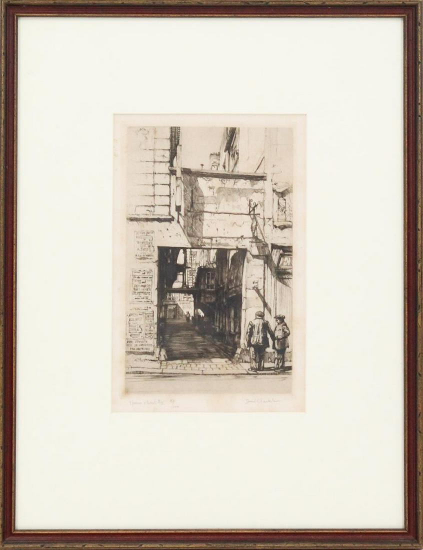 Samuel Chamberlain (1895-1975) American, Etching (1 of 3)
