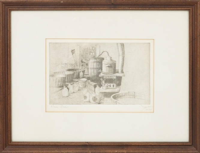 Roy (r.c.) Purcell (b 1936) American, Etching