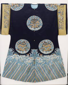 Exquisite Qing Dynasty Mandarin Court Robe