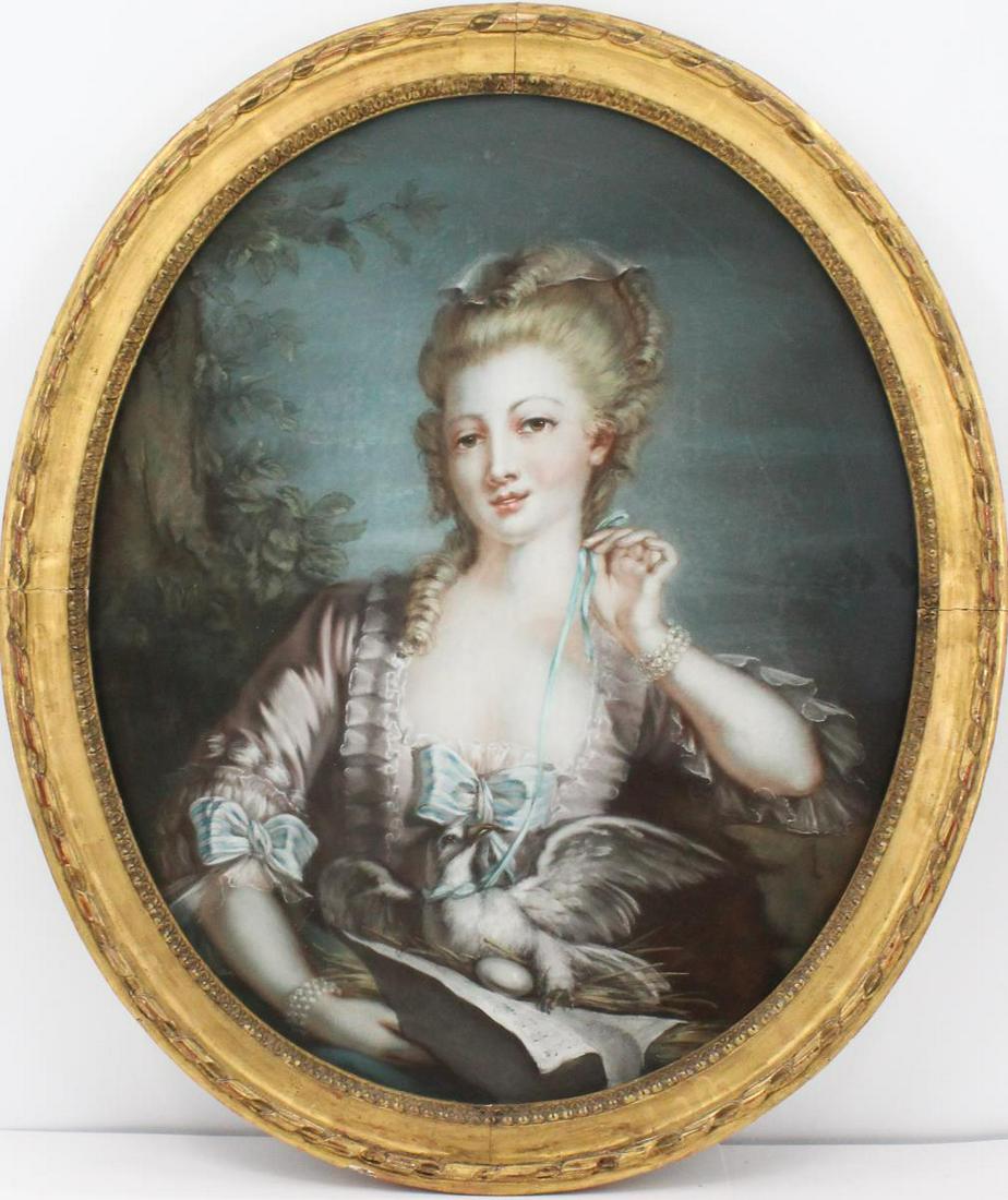 18th C Portrait of Madame De Pompadour (1 of 6)