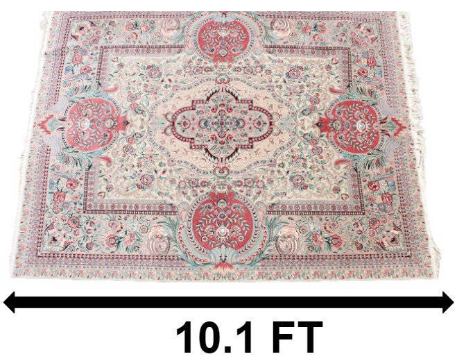 Exquisite Room Sized Persian Rug Auction