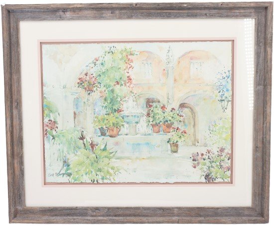 Beth Eidelberg (1933-2018) San Antonio, Watercolor (1 of 9)