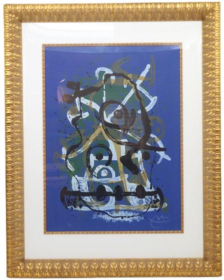 Joan Miro (1893-193) Spanish, Lithograph (1 of 15)