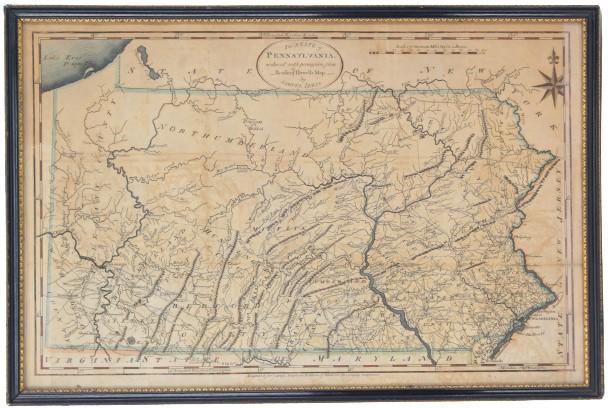 Mathew Carey, State of Pennsylvania, Engraving (1 of 18)