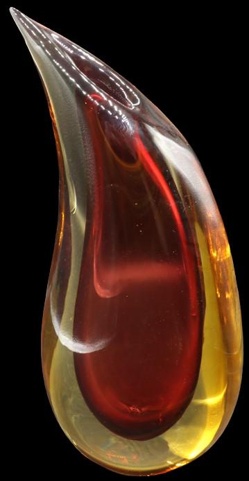 Luigi Onesto, Large Murano Teardrop Glass Vase (1 of 9)