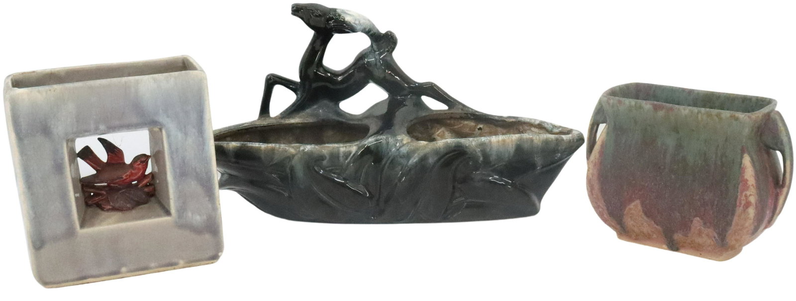 (3) Figural American Pottery Pieces (1 of 20)