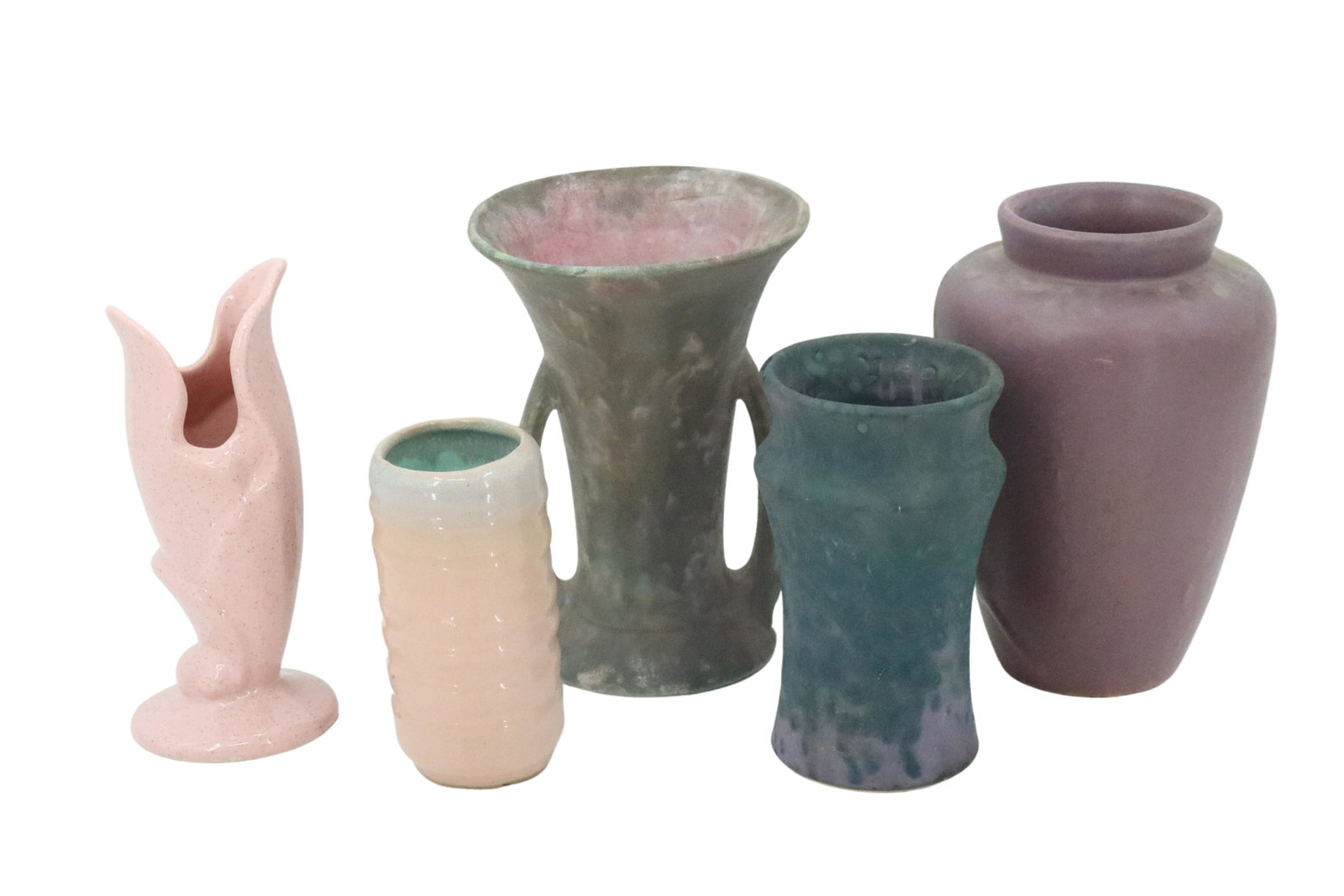 (5) Vintage American Pottery Vases (1 of 18)
