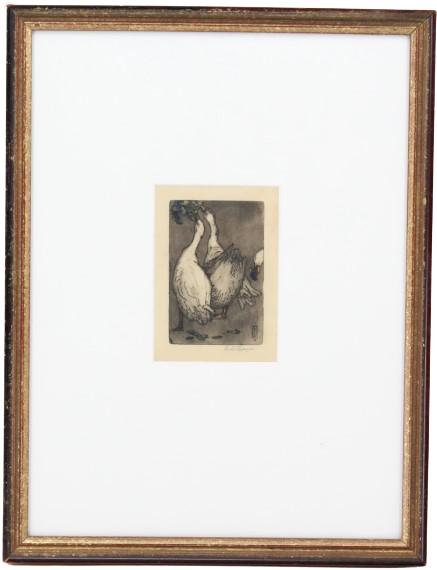 Bertha Jaques (1863-1941)  American, Aquatint (1 of 11)