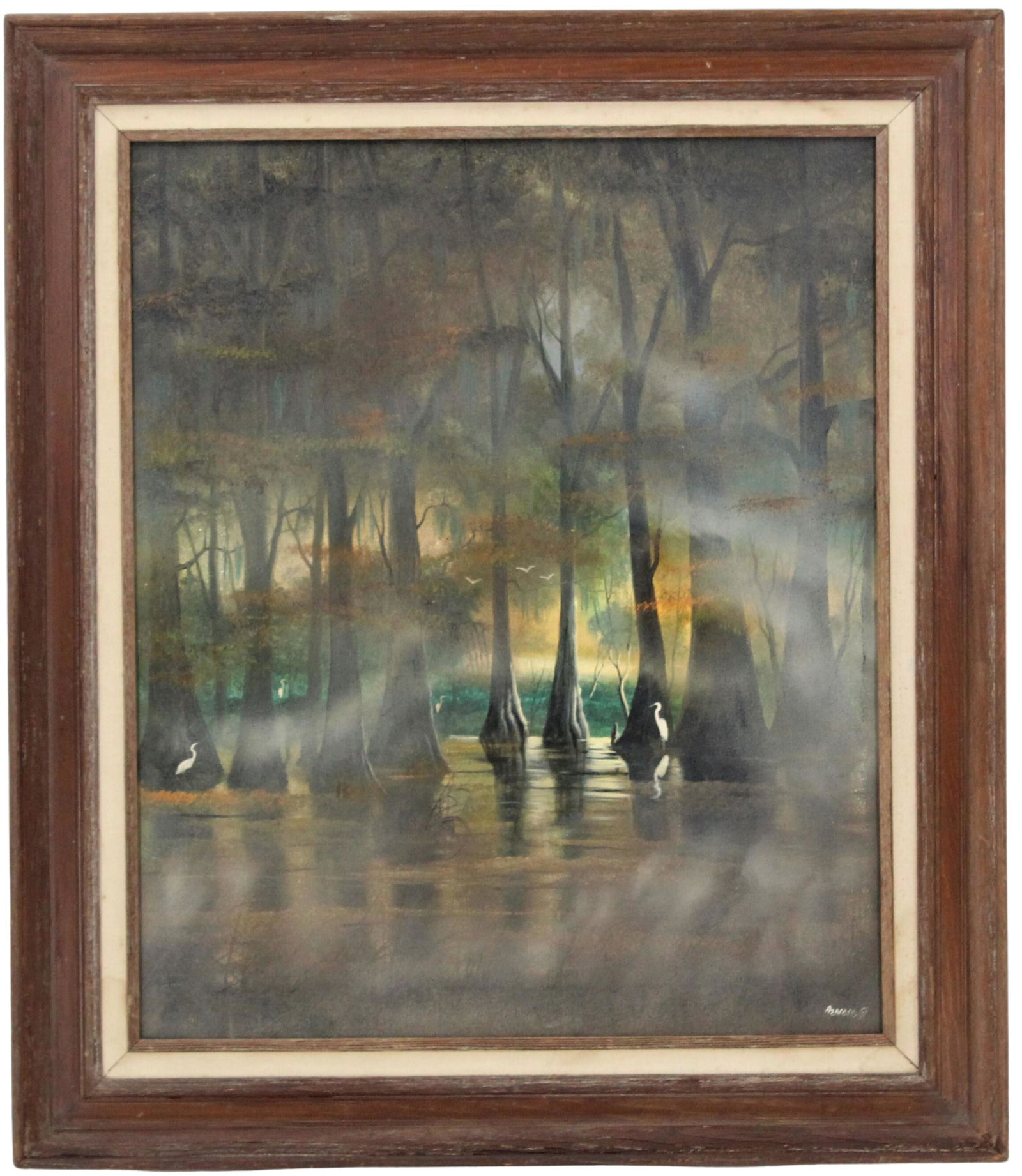 Joan Arnold (20th C) American, FL Highwayman, O/C (1 of 13)