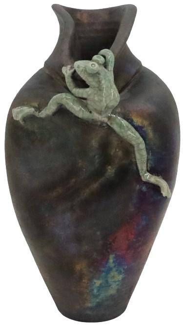Mitchell Grafton Vase With Frog (1 of 12)