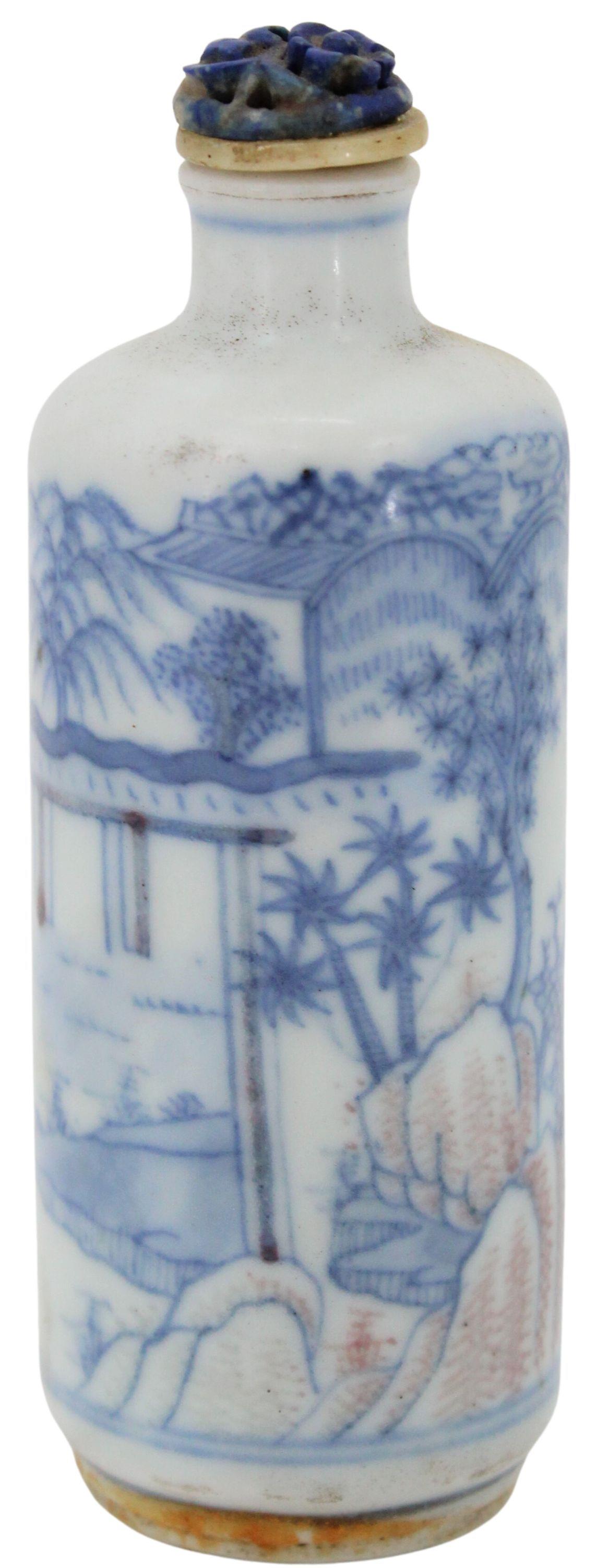 Early 19th C Porcelain Chinese Snuff Bottle (1 of 14)