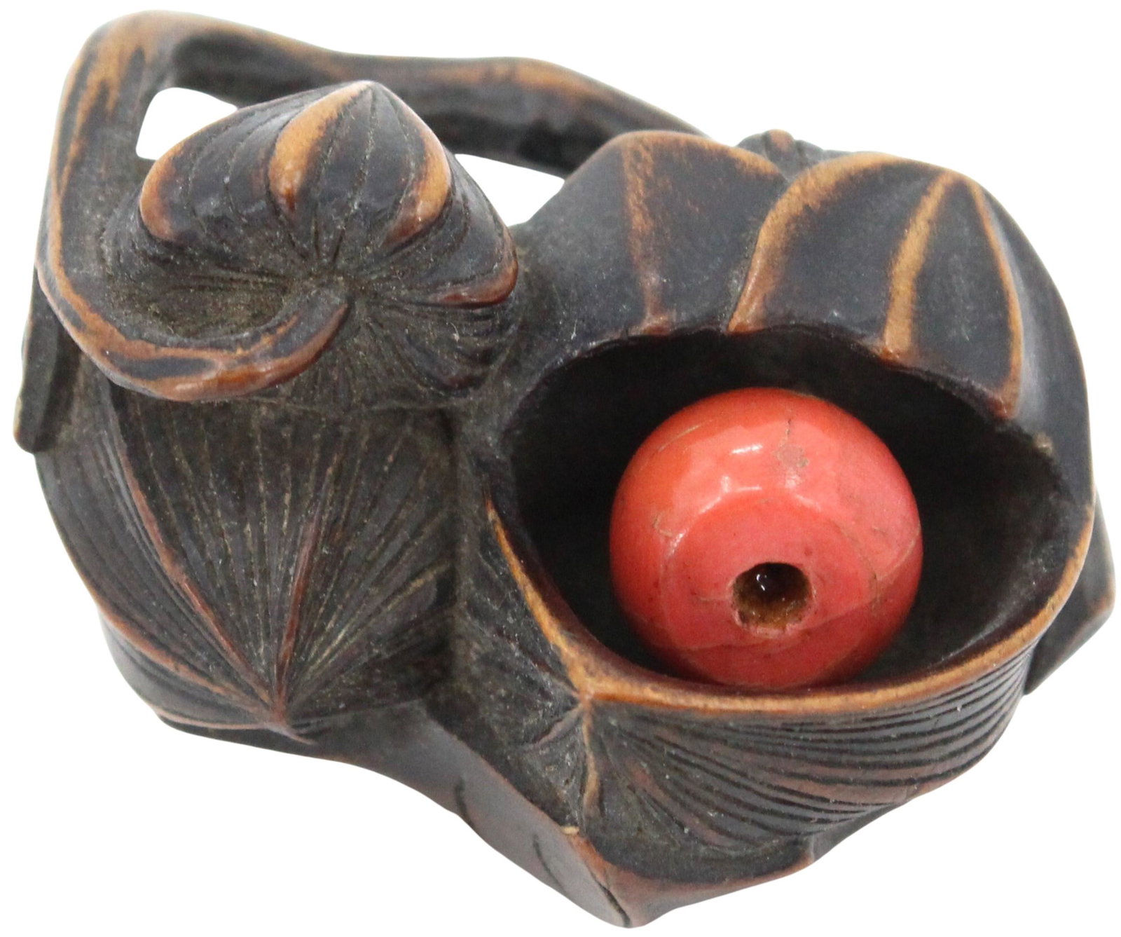 Antique Japanese Carved Box Wood Netsuke (1 of 11)