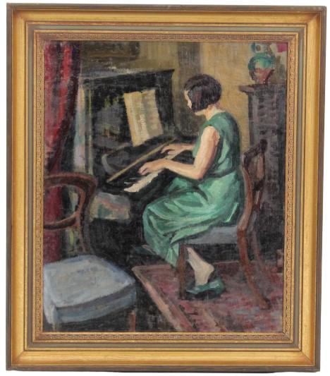 Attr to Gwendolen Raverat (1885-1957) British, O/C (1 of 8)