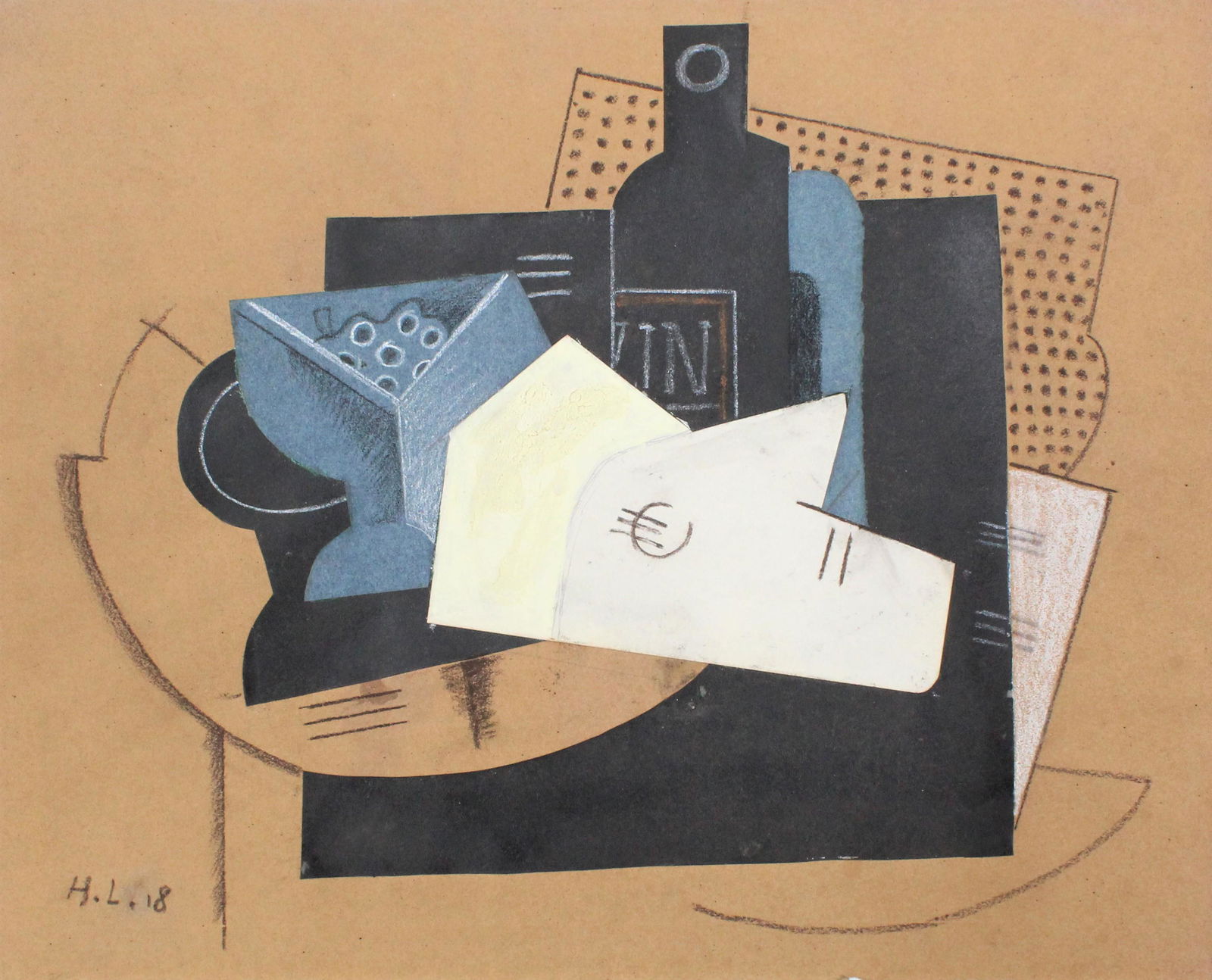 Attr. Henri Laurens (1885-1954) French, Collage (1 of 12)