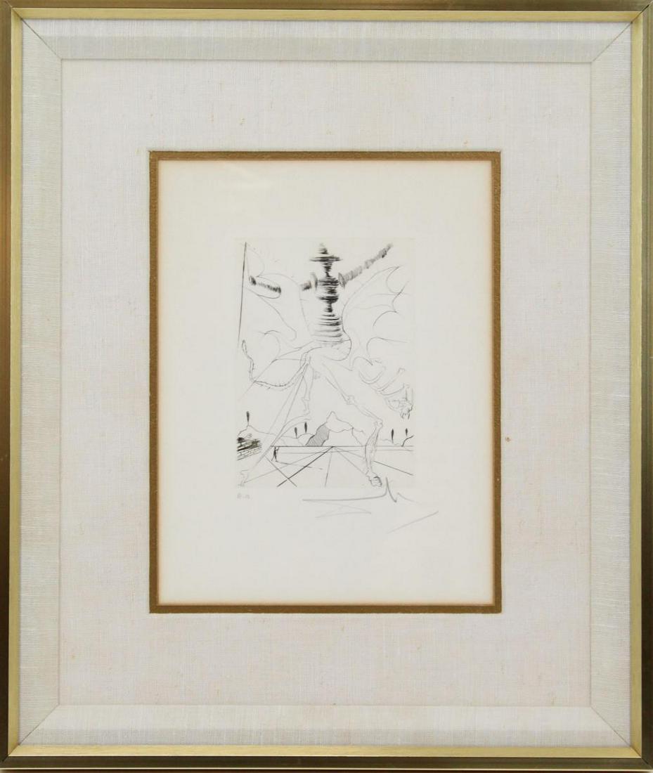 Etching After Salvador Dali "Henry VI" (1 of 5)