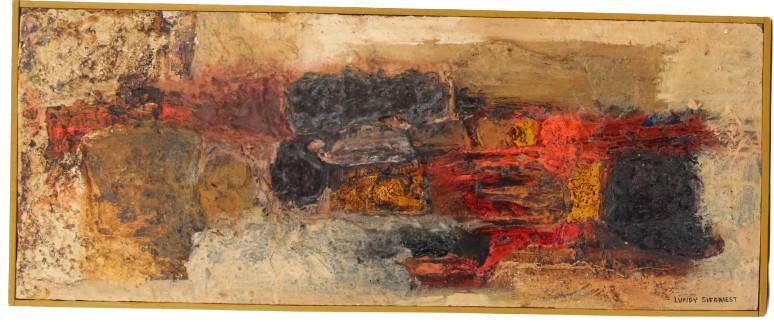 Lundy Siegriest (1925-1985) American, M/M on Board (1 of 13)