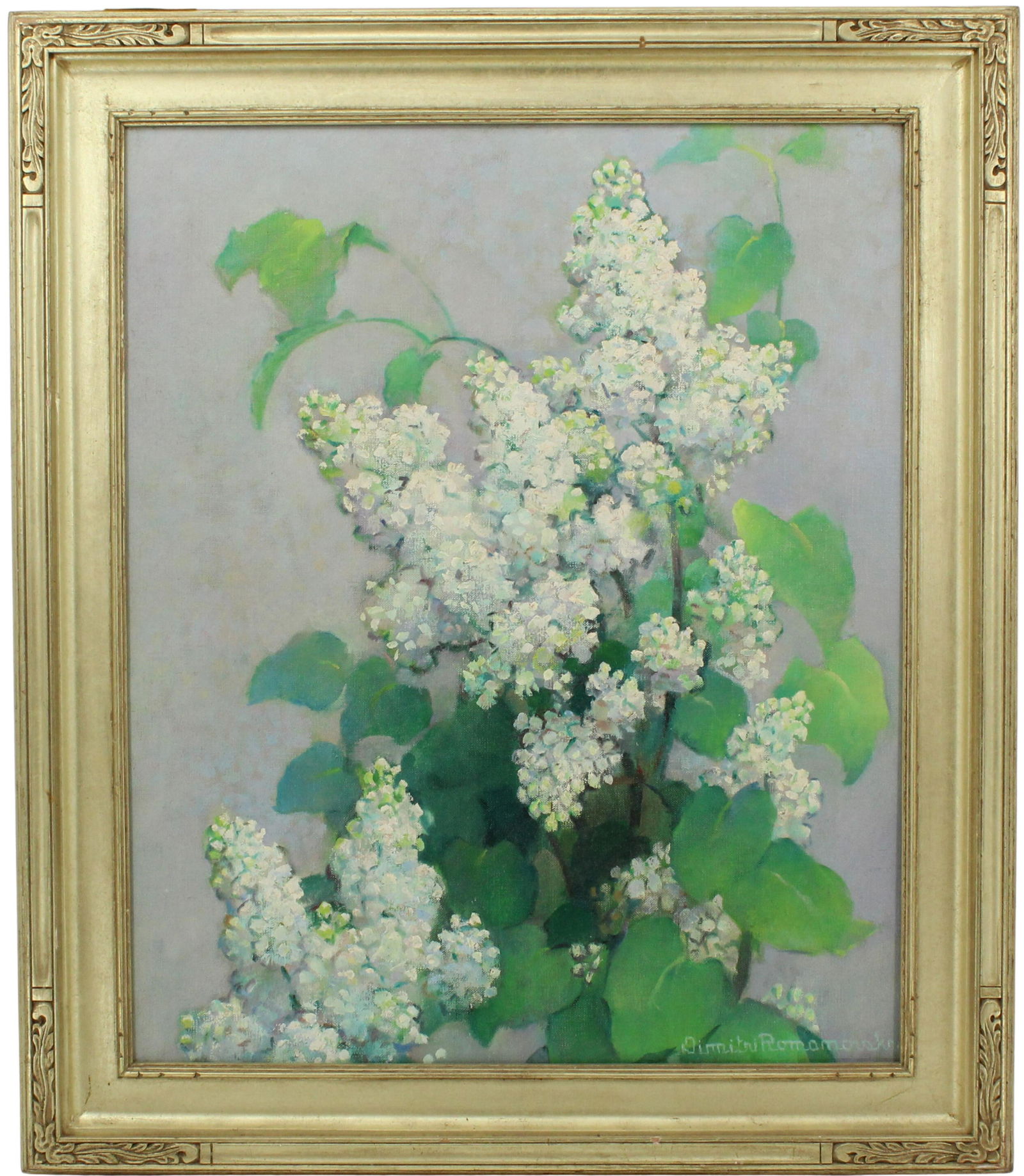 Dimitri Romanovski (1887-1971) "Floral Still Life" (1 of 14)