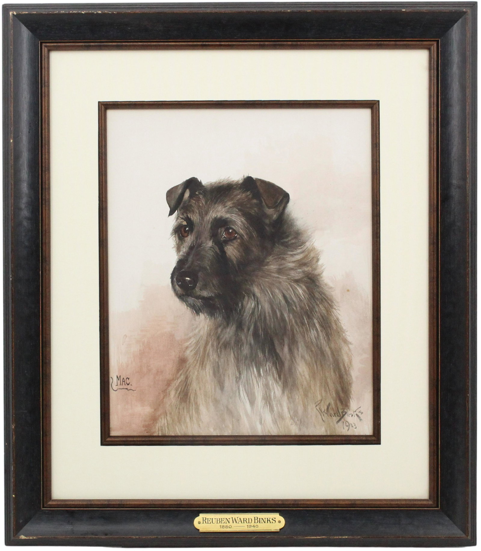 Reuben W. Binks(1880-1950), English,  "Mac" (1 of 14)