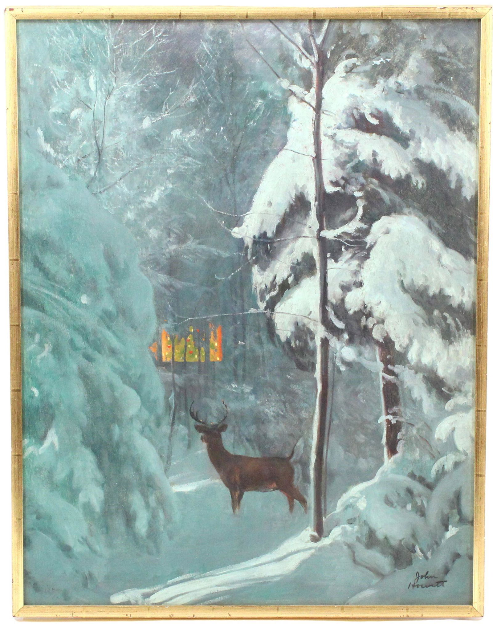 John Newton Howitt (1885-1958) American, O/C (1 of 8)