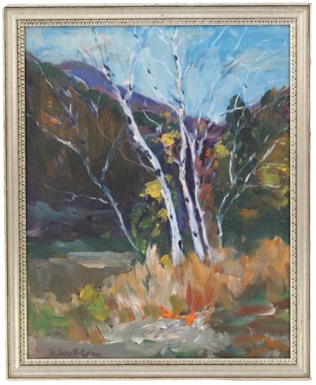 Signed, Fall Landscape, Oil On Canvas (1 of 15)